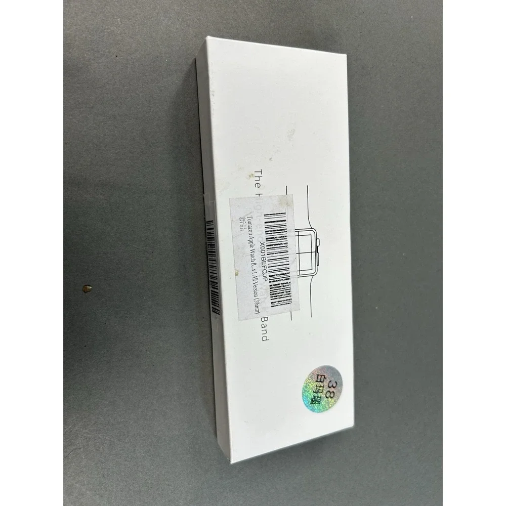 38mm Apple Watch Compatible Pearl Crystal Beaded Bracelet Band Silver w/ Box